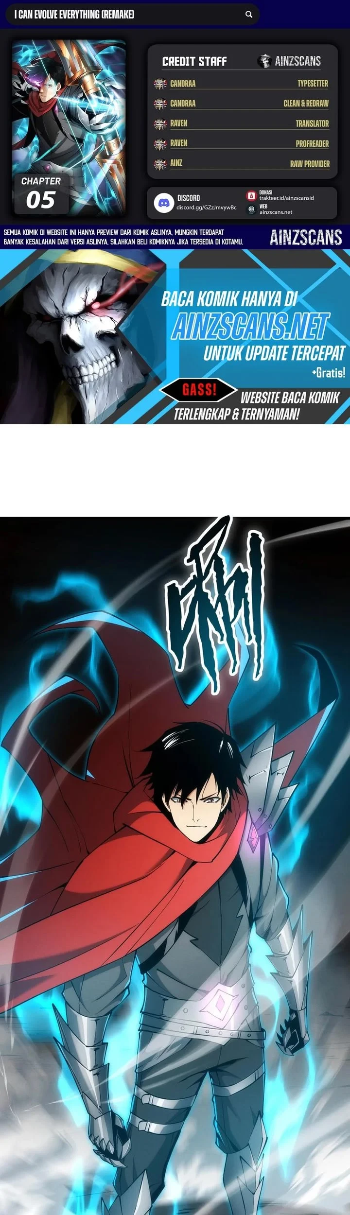 I Can Evolve Everything (Remake) Bab 5 halaman 1