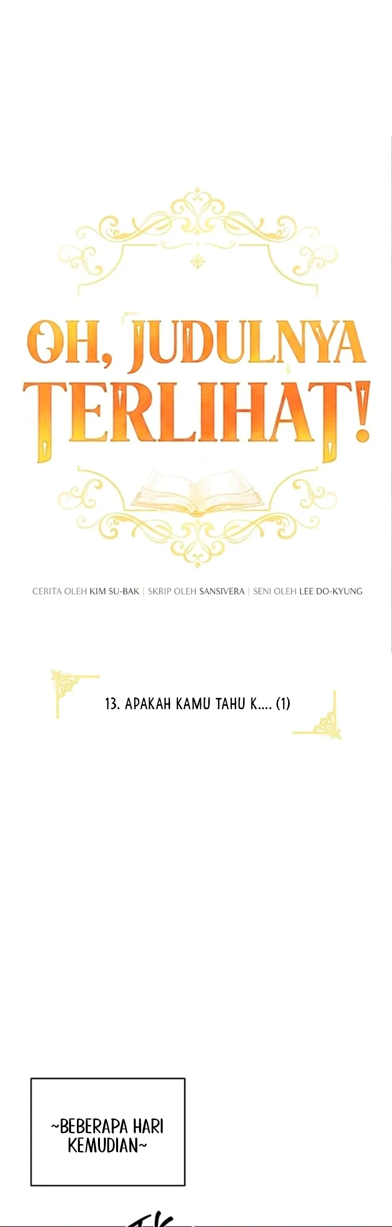 I Can See Their Titles chapter 13 halaman 33