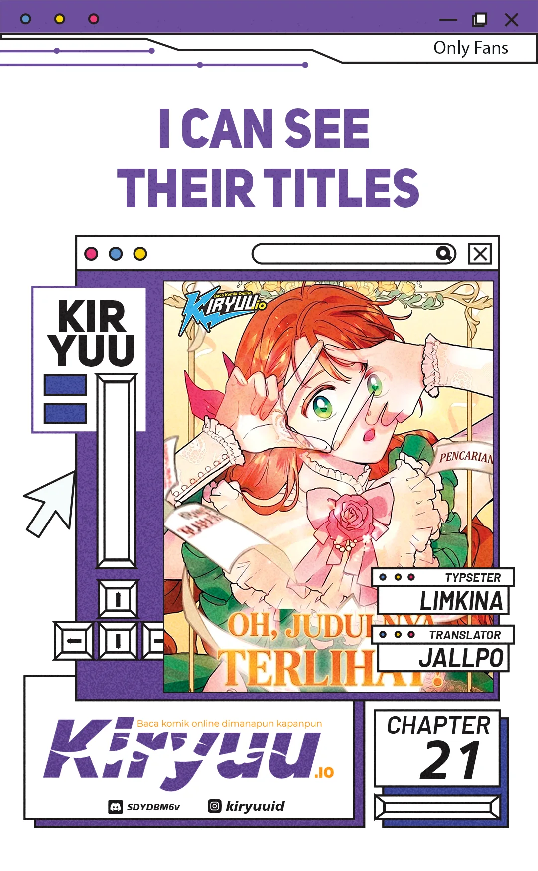 I Can See Their Titles chapter 21 halaman 1
