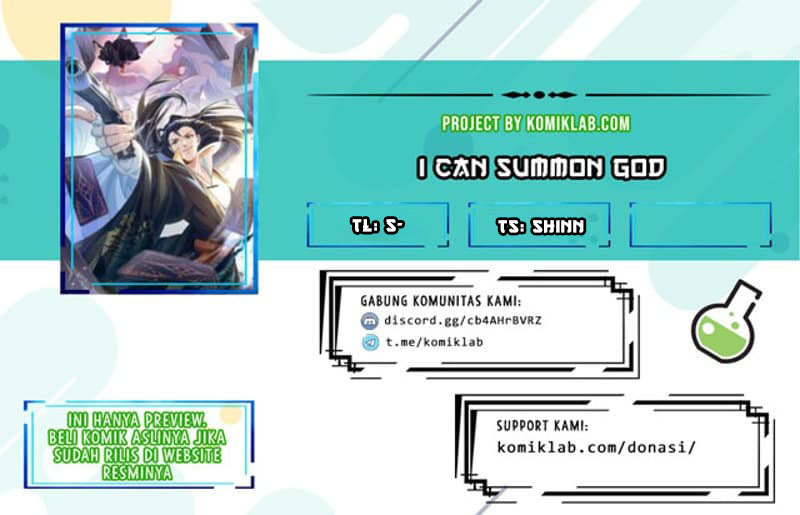 I Can Summon God Bab 01 halaman 1