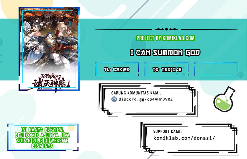 I Can Summon God Bab 20 halaman 1