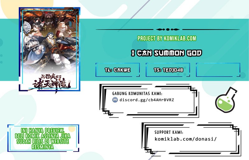 I Can Summon God Bab 21 halaman 1