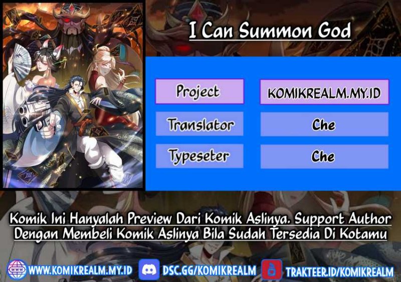 I Can Summon God Bab 58 halaman 1