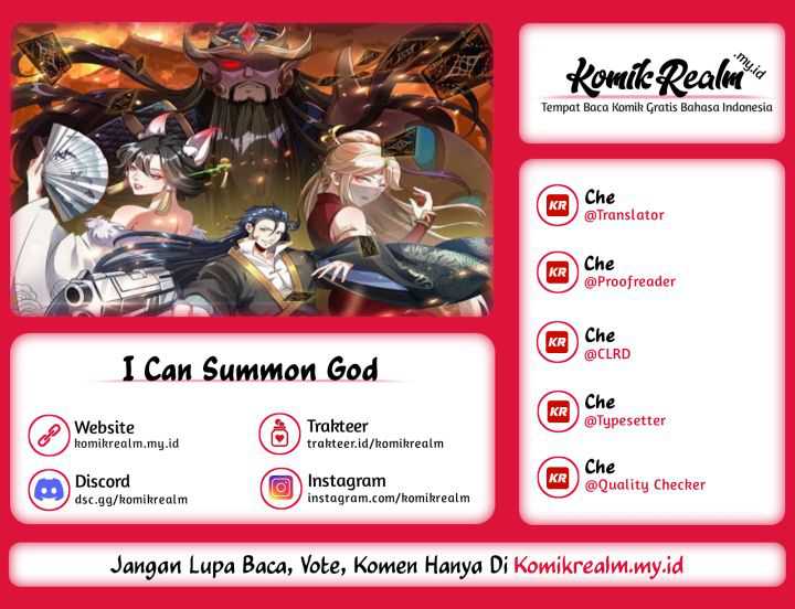 I Can Summon God Bab 85 halaman 1