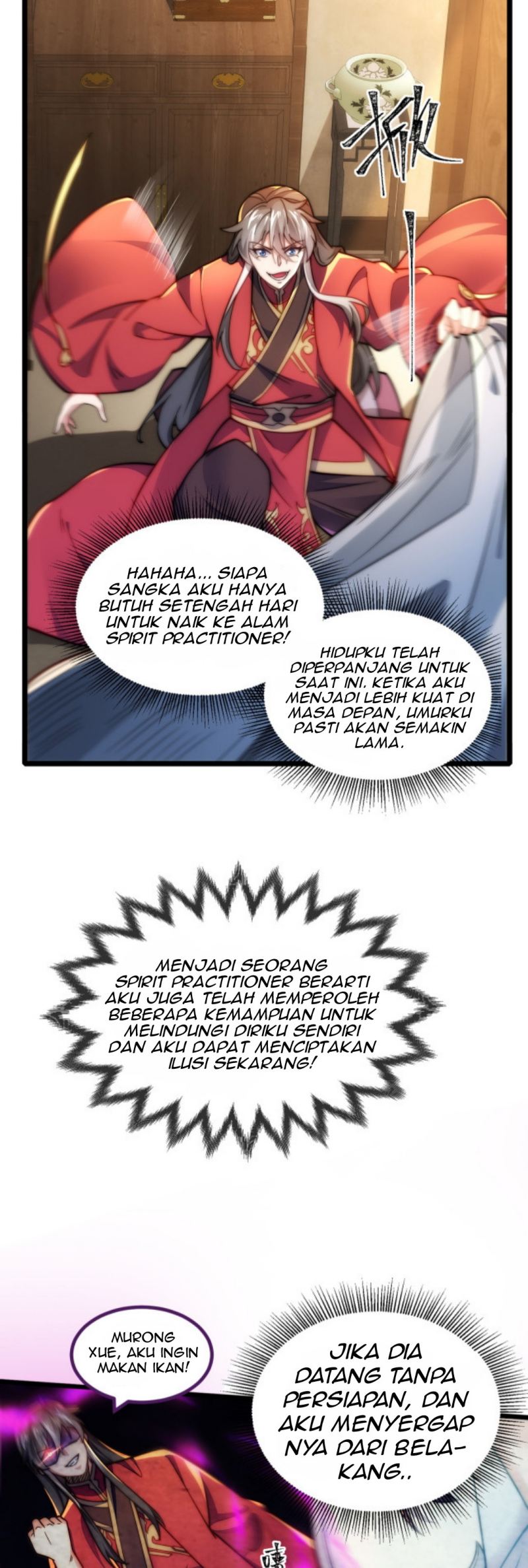 I Get Stronger By Doing Nothing Bab 03 halaman 11