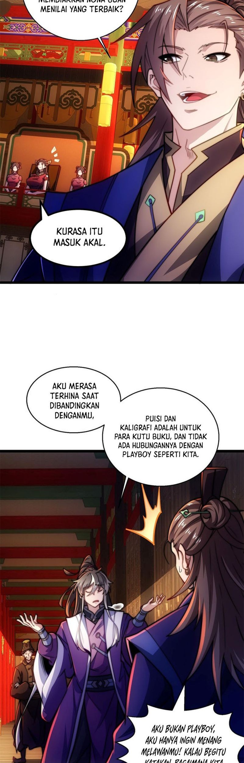 I Get Stronger By Doing Nothing Bab 04 halaman 22