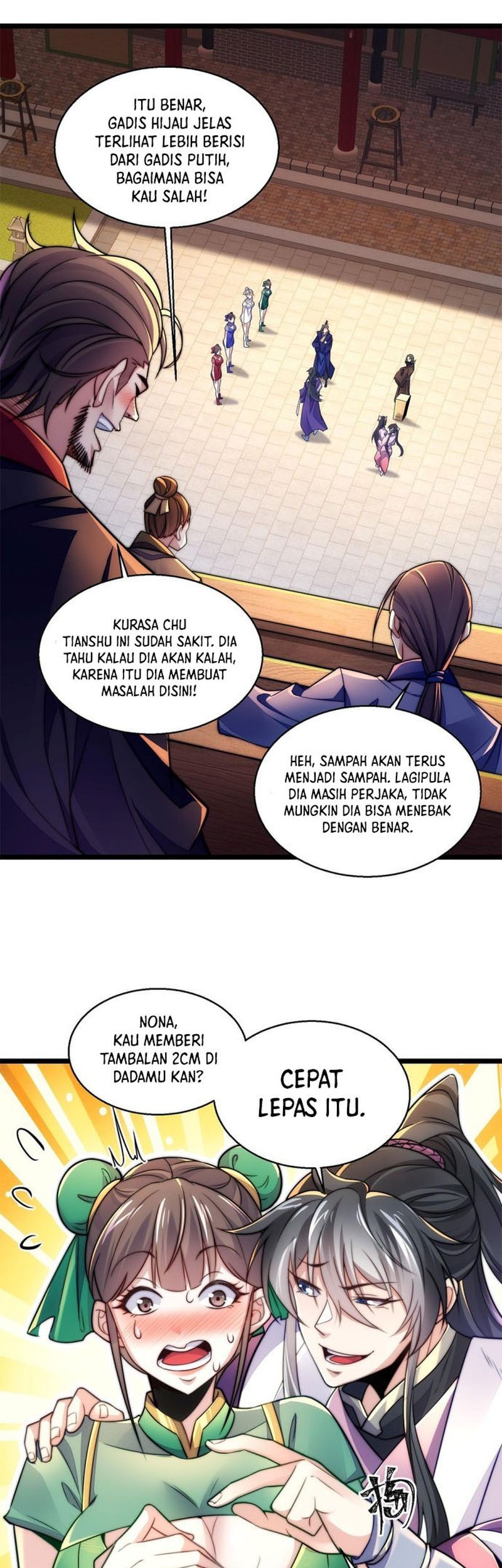 I Get Stronger By Doing Nothing Bab 04 halaman 32