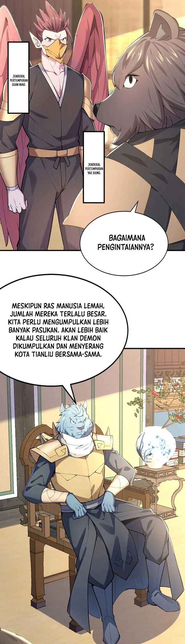 I Get Stronger By Doing Nothing Bab 53 halaman 15