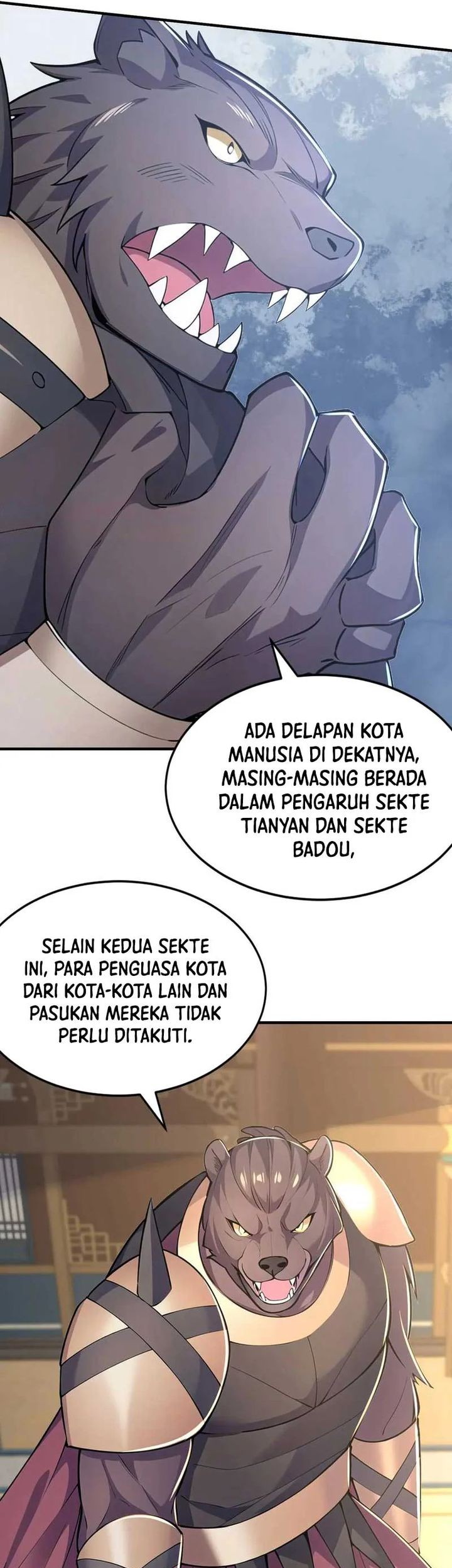 I Get Stronger By Doing Nothing Bab 53 halaman 17