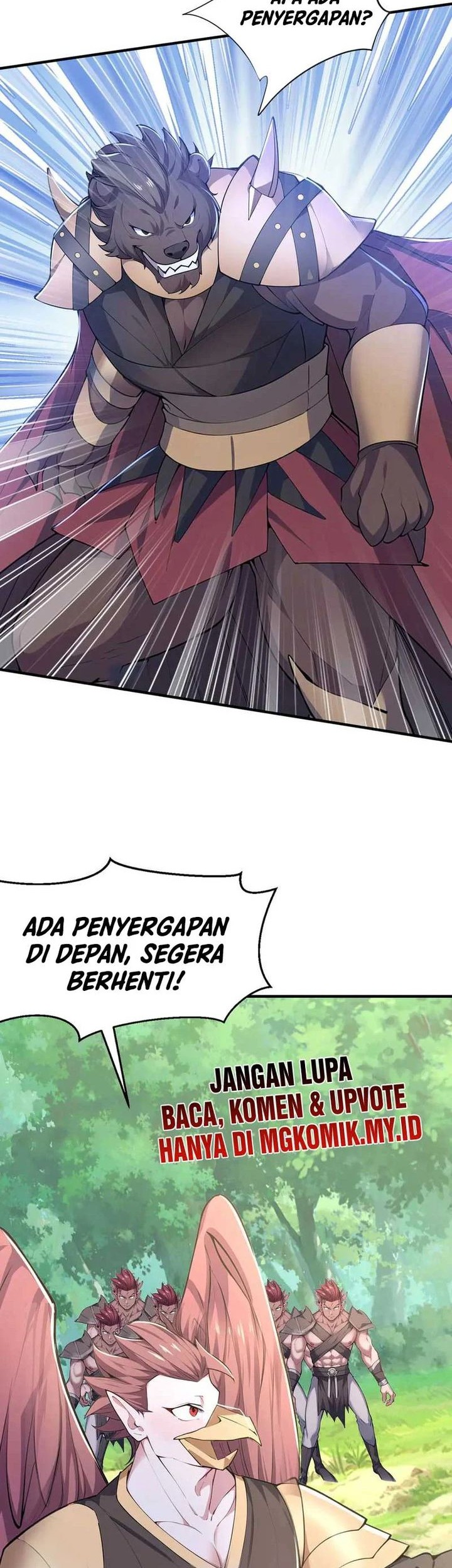 I Get Stronger By Doing Nothing Bab 53 halaman 33