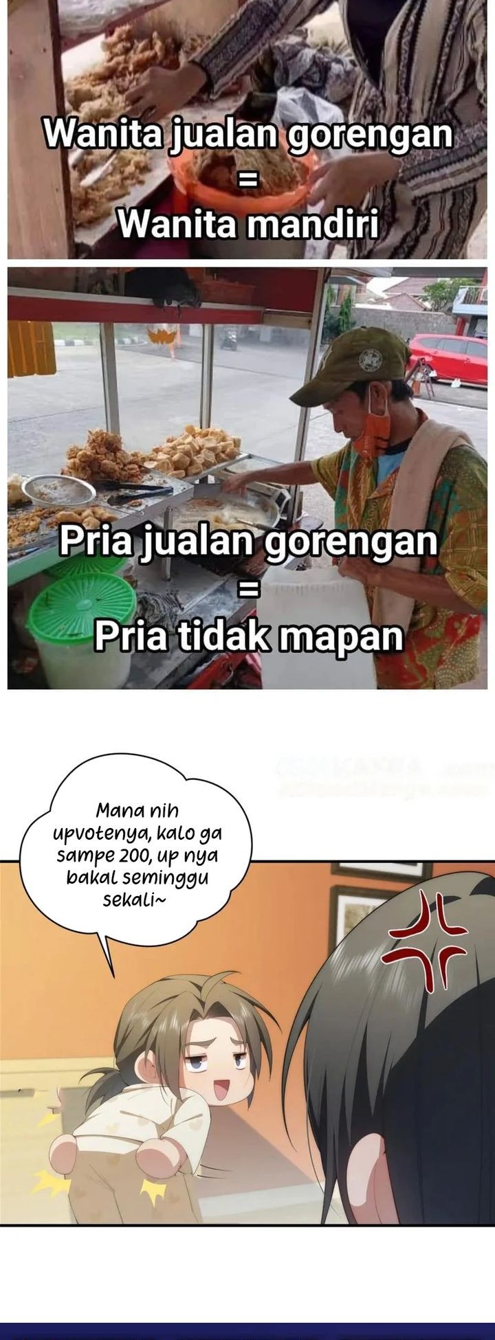 I Get Stronger By Doing Nothing Bab 53 halaman 52
