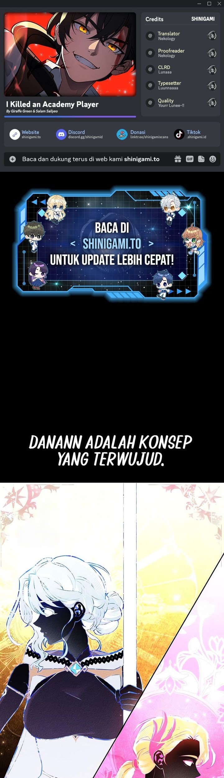 I Killed An Academy Player chapter 89 halaman 1