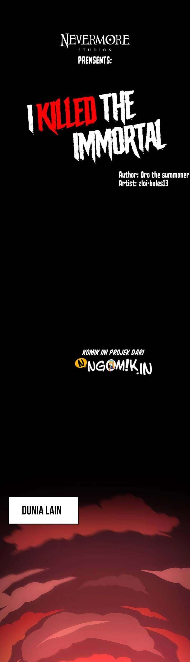 I Killed the Immortal chapter 1 halaman 8