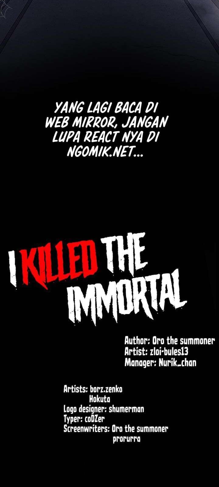 I Killed the Immortal chapter 1 halaman 81