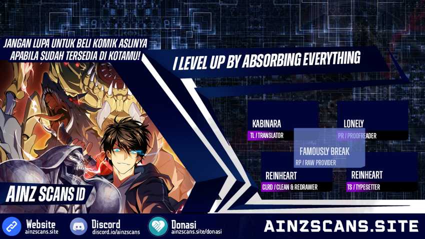 I Level Up By Absorbing Everything Bab 05 halaman 1