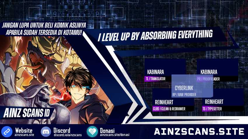 I Level Up By Absorbing Everything Bab 07 halaman 1