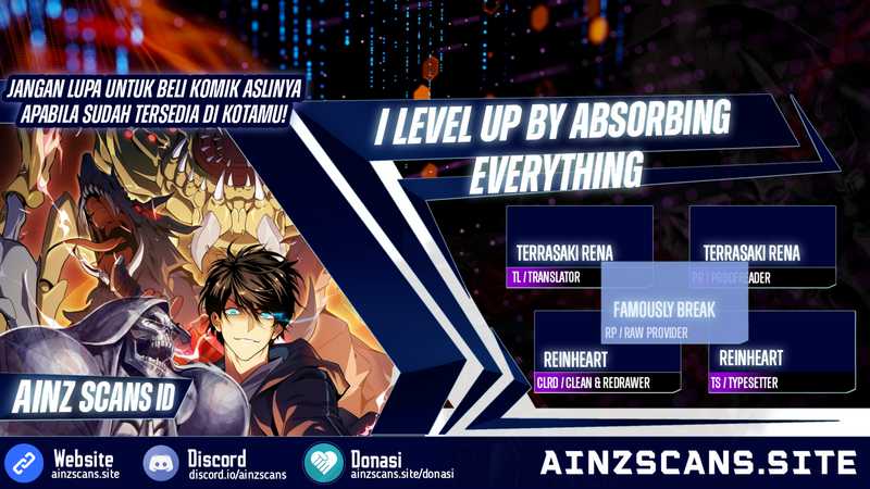 I Level Up By Absorbing Everything chapter 18 halaman 1