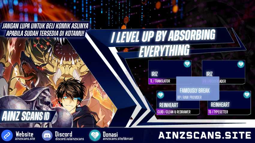 I Level Up By Absorbing Everything Bab 23 halaman 1