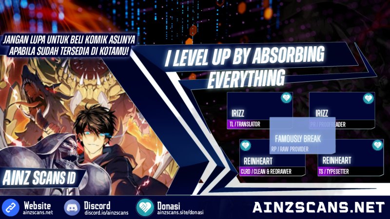 I Level Up By Absorbing Everything chapter 29 halaman 1