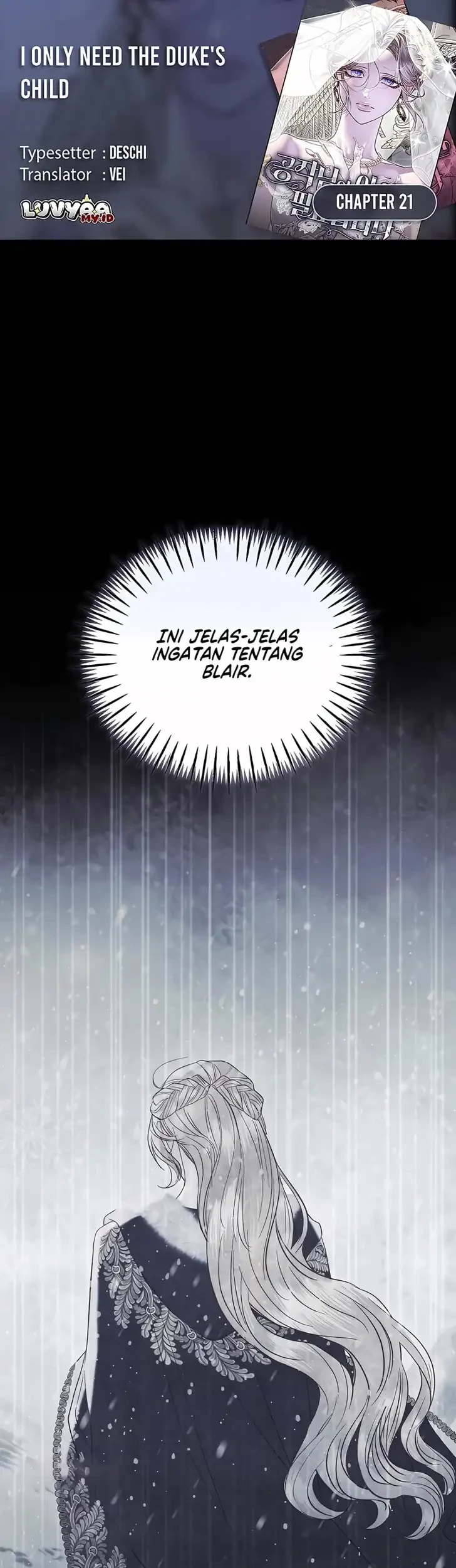 I Only Need the Duke’s Child chapter 21 halaman 1