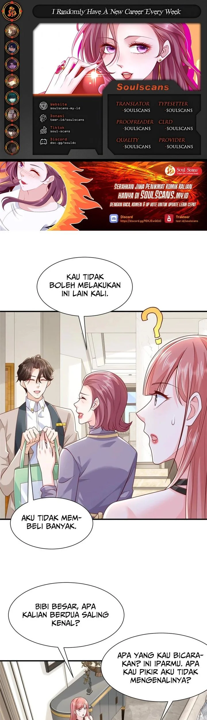 I Randomly Have A New Career Every Week Bab 708 halaman 1