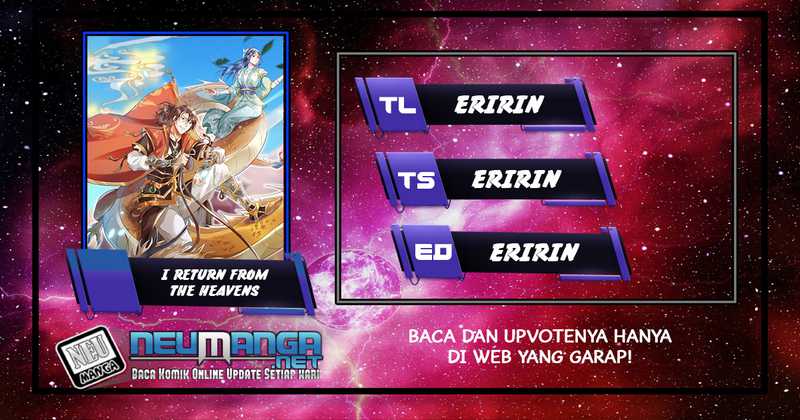 I Return From The Heavens chapter 13 halaman 1