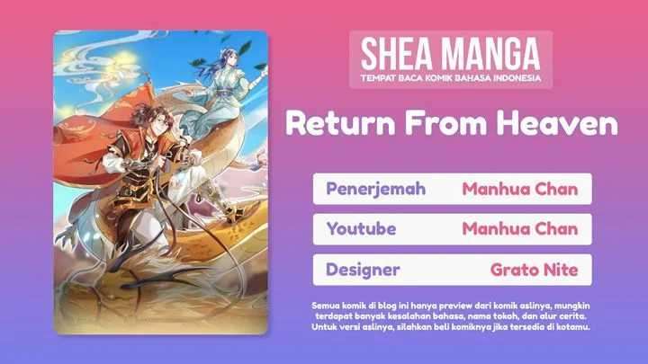 I Return From The Heavens Bab 2 halaman 1