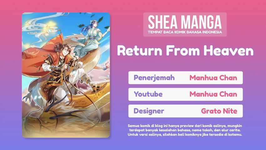 I Return From The Heavens Bab 3 halaman 1