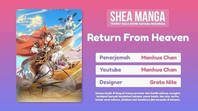 I Return From The Heavens chapter 8 halaman 1