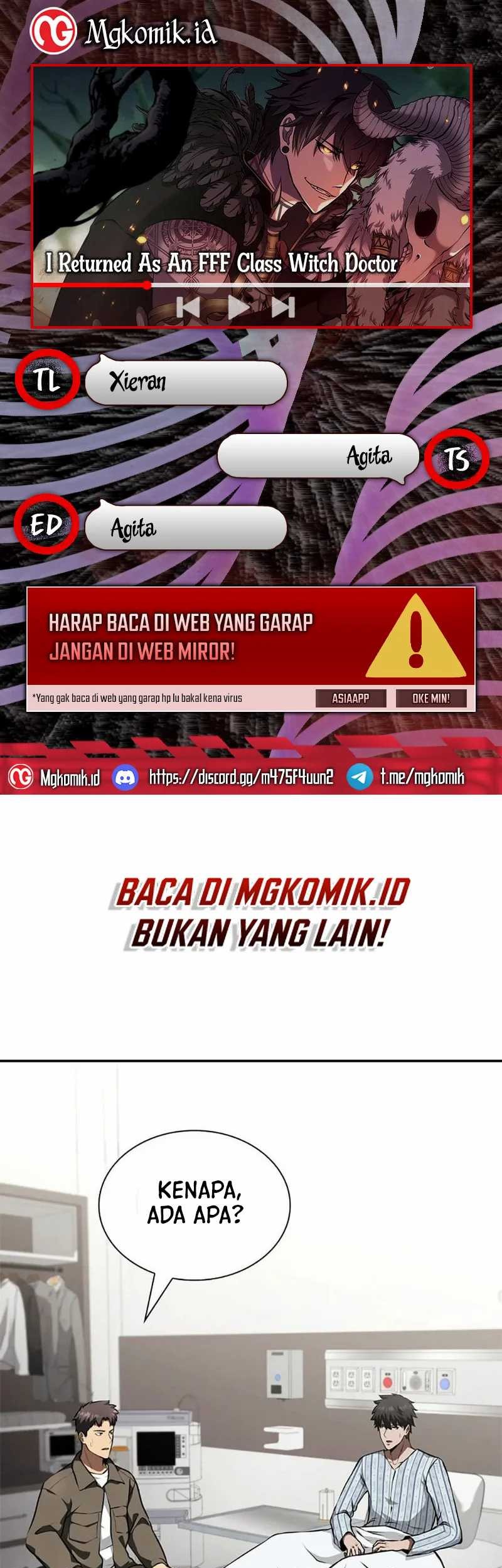 I Returned As An FFF-Class Witch Doctor chapter 71 halaman 1