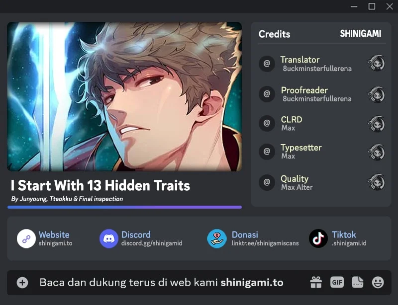 I Start With 13 Hidden Traits Bab 21 halaman 1