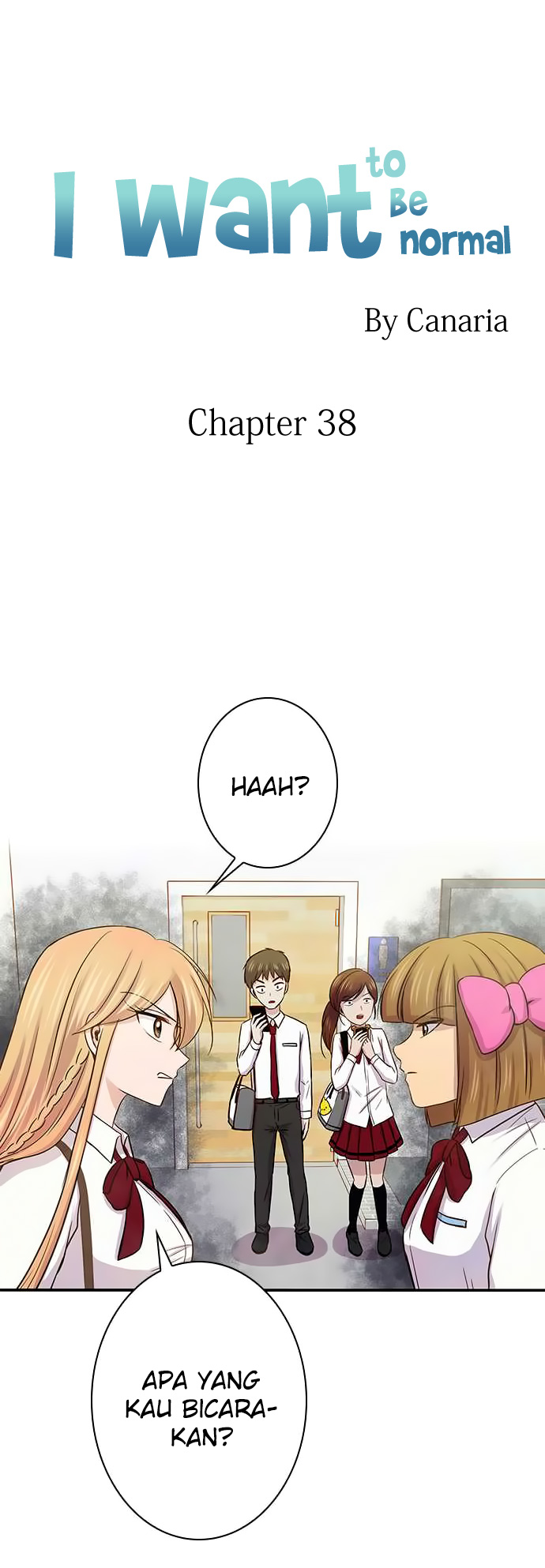I Want to Be Normal chapter 38 halaman 4