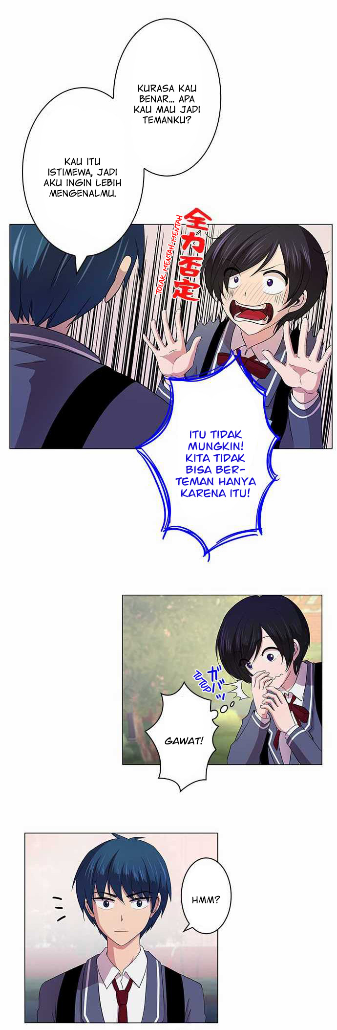 I Want to Be Normal chapter 4 halaman 15