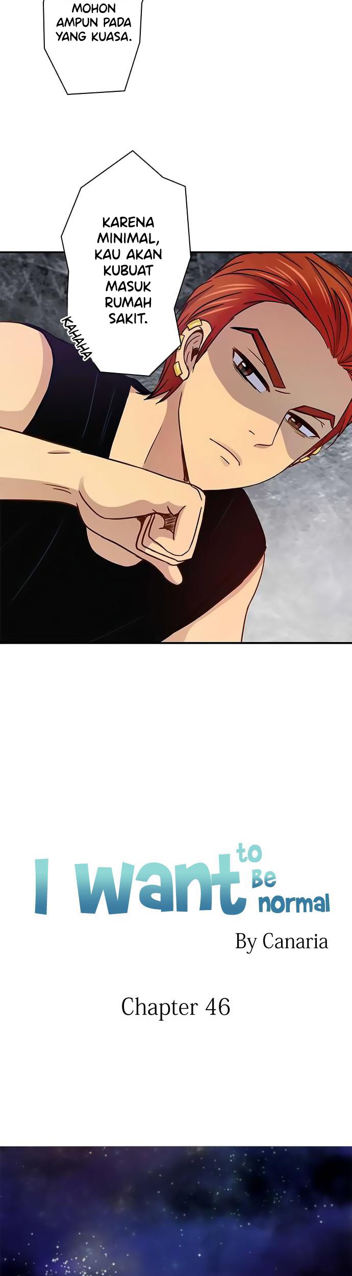 I Want to Be Normal chapter 46 halaman 3