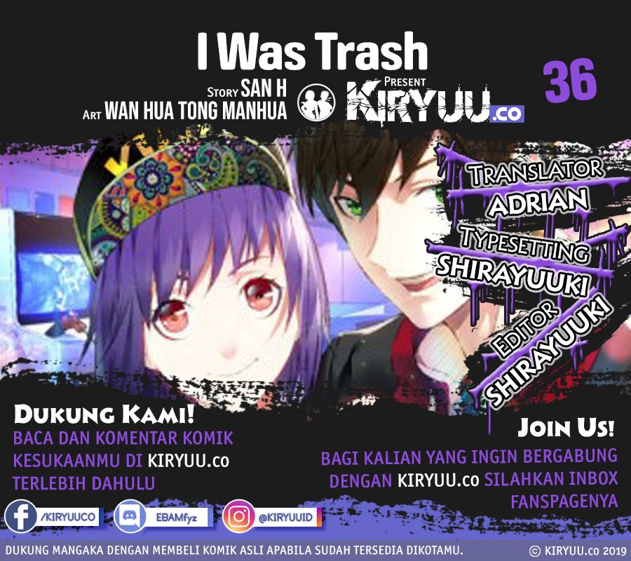 I Was Trash chapter 36 halaman 1