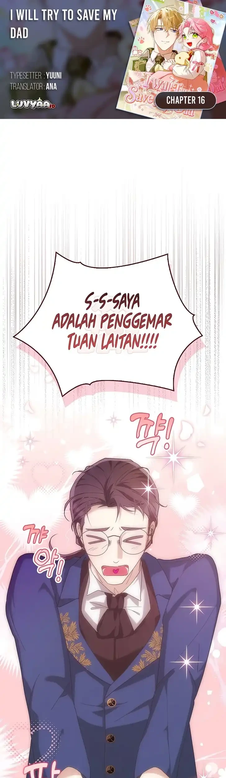 I Will Try to Save My Dad chapter 16 halaman 1