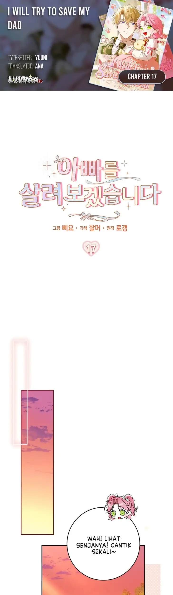 I Will Try to Save My Dad chapter 17 halaman 1