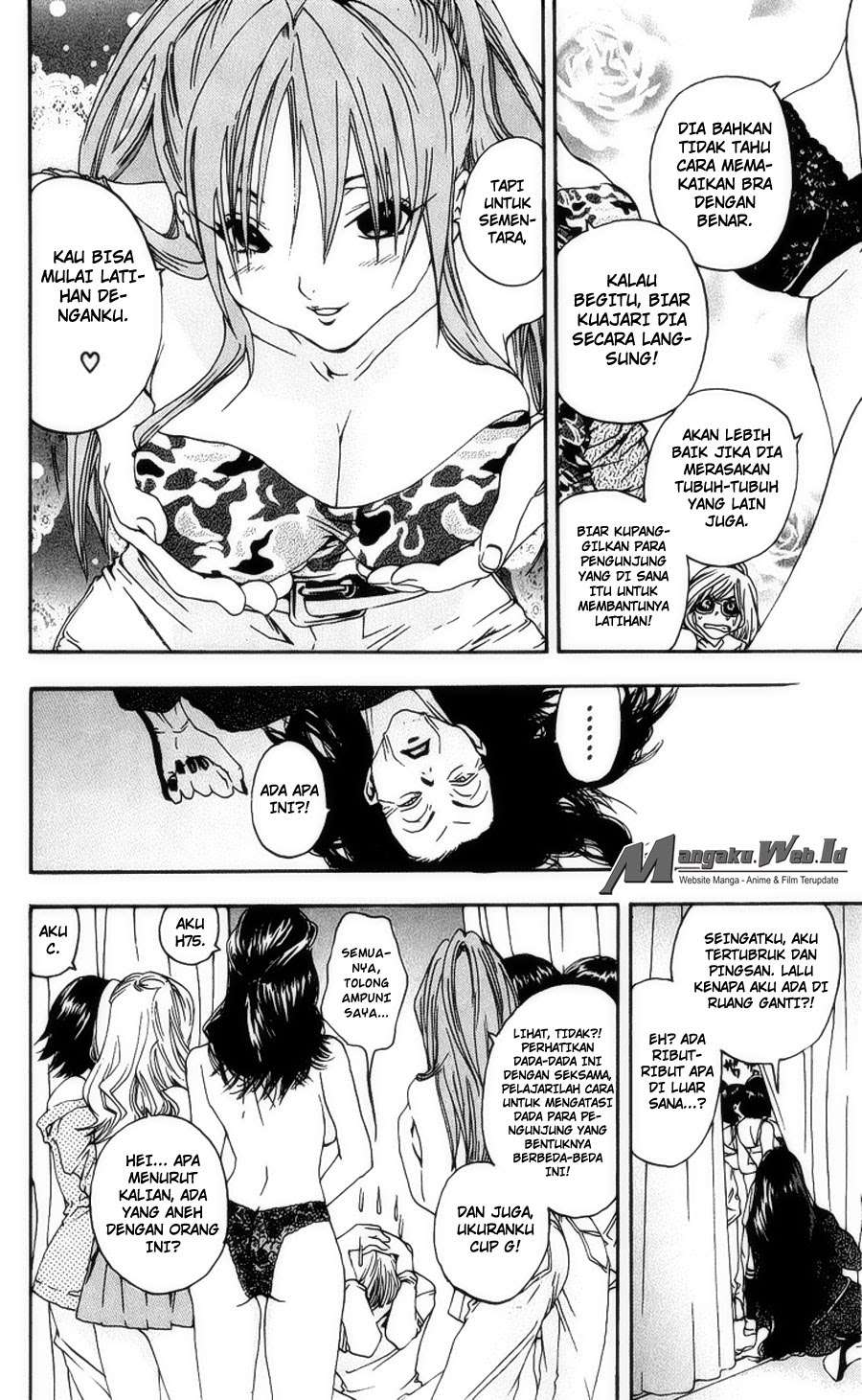 Ichigo 100% chapter 101 halaman 17