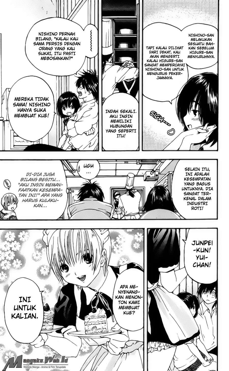 Ichigo 100% chapter 117 halaman 17