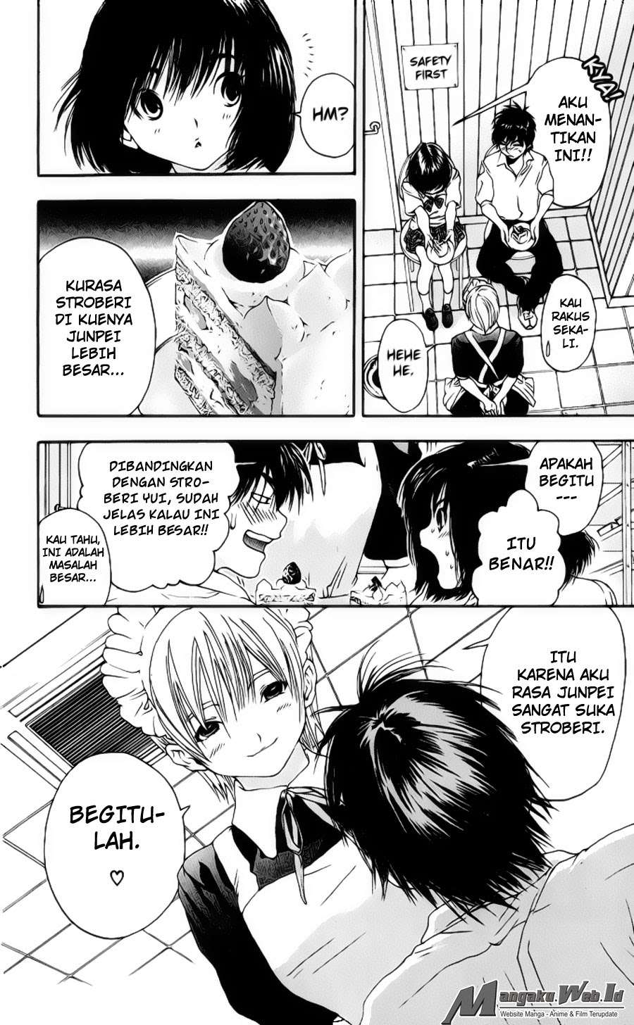 Ichigo 100% chapter 117 halaman 18