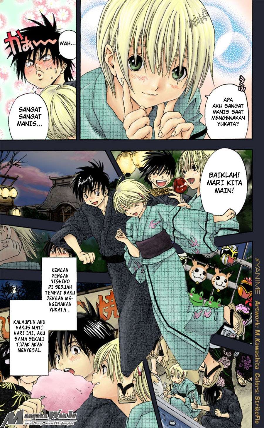Ichigo 100% chapter 124 halaman 10