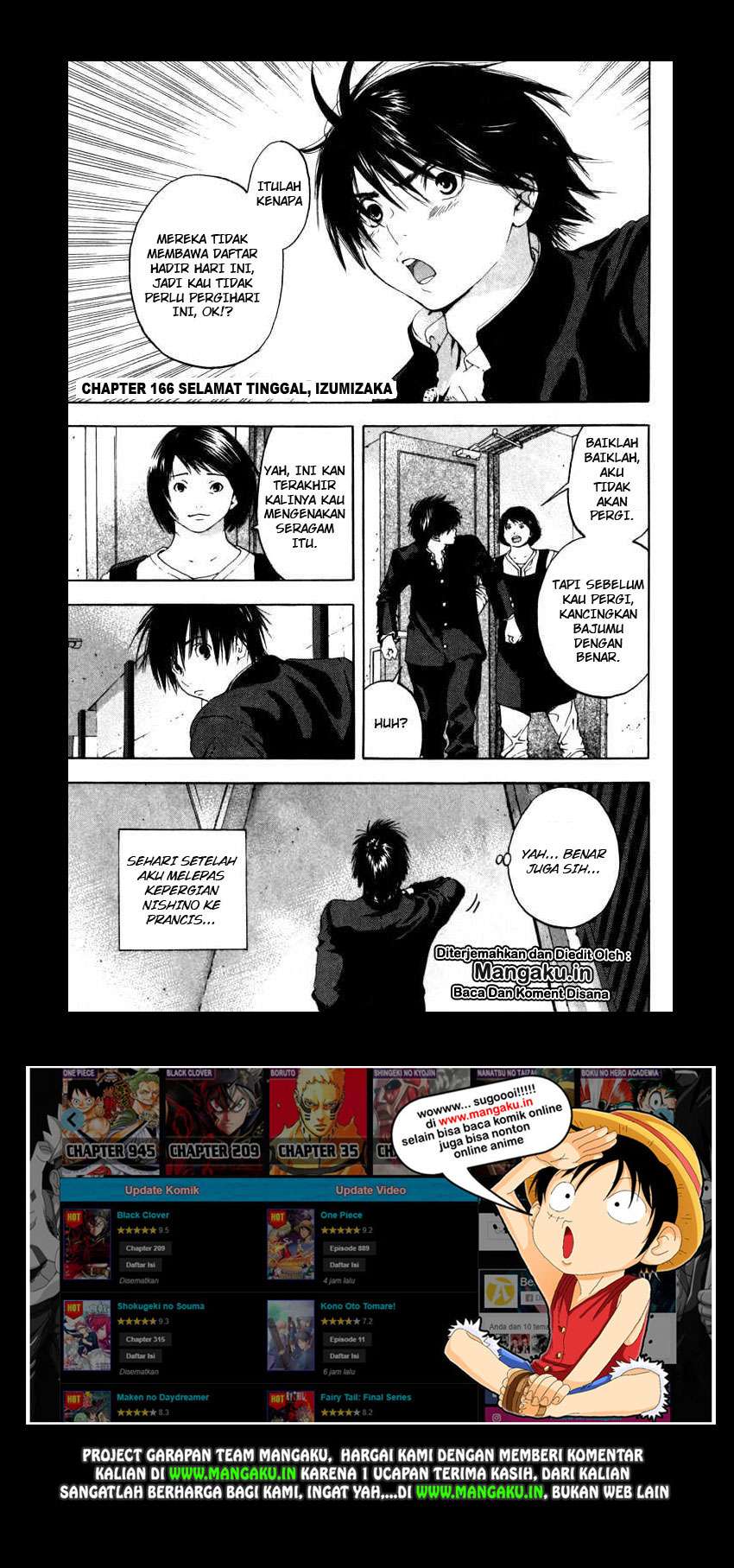 Ichigo 100% chapter 166 halaman 2