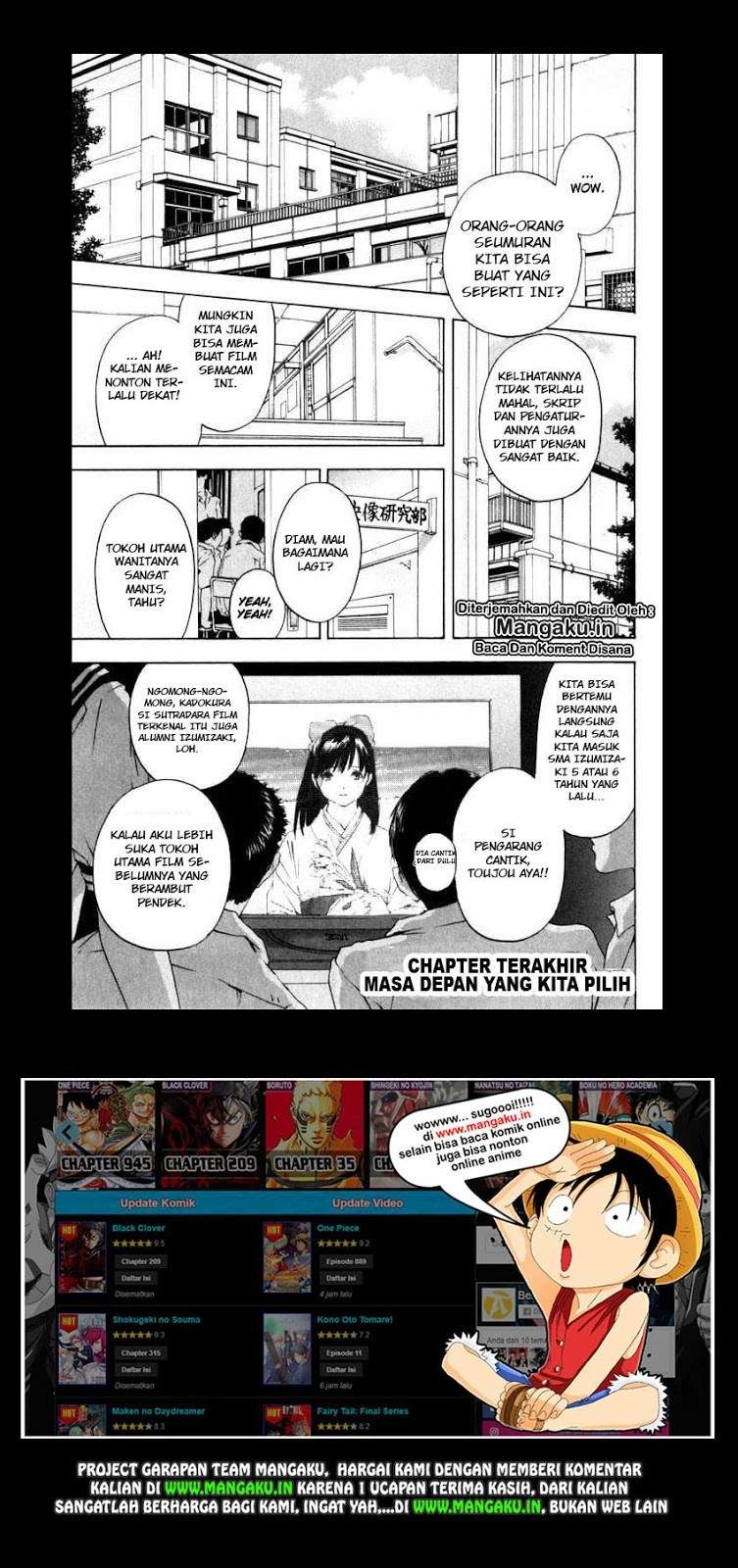 Ichigo 100% chapter 167 halaman 1