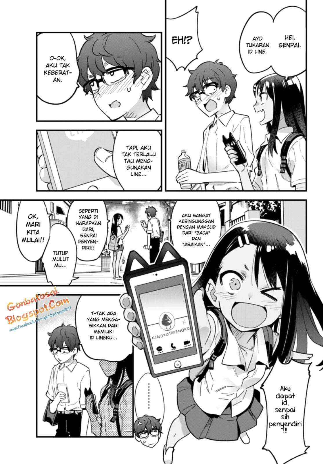 Ijiranaide, Nagatoro-san chapter 21 halaman 6