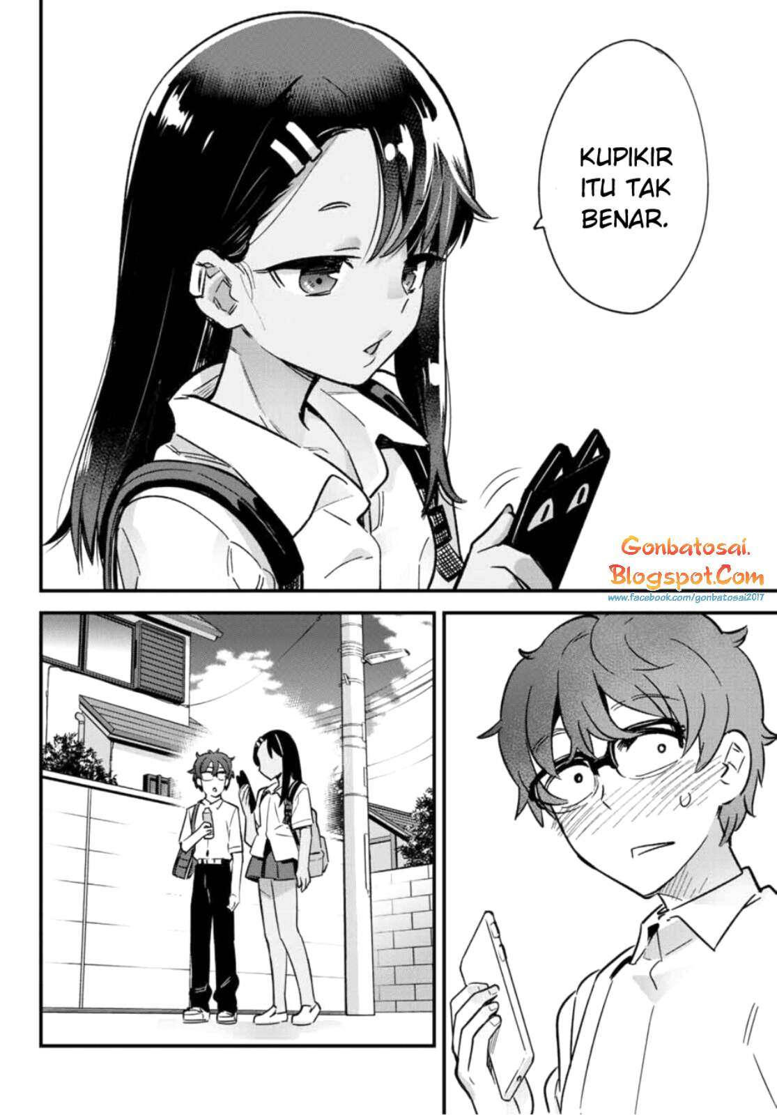 Ijiranaide, Nagatoro-san chapter 21 halaman 8