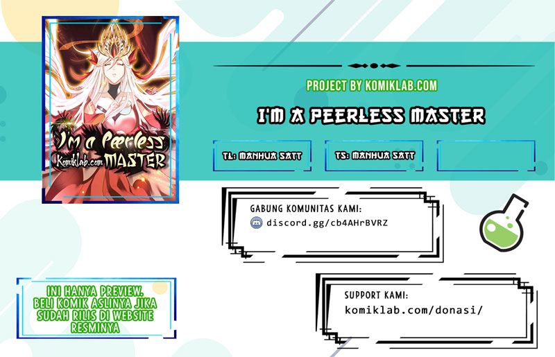 I’m A Peerless Master chapter 26 halaman 1
