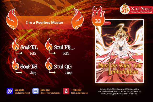 I’m A Peerless Master Bab 33 halaman 1