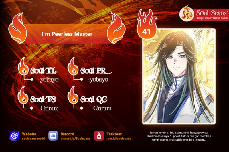 I’m A Peerless Master chapter 41 halaman 1