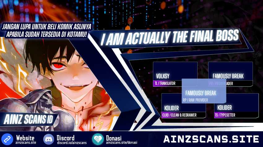 I’m Actually The Final Boss Bab 02 halaman 1