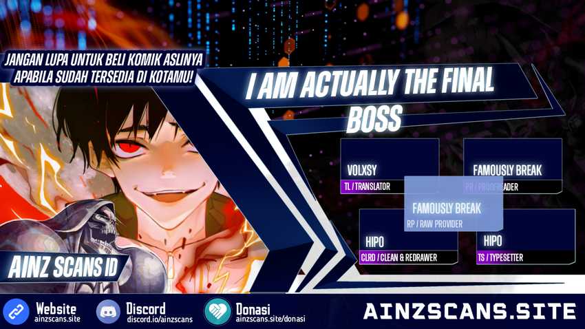 I’m Actually The Final Boss Bab 03 halaman 1